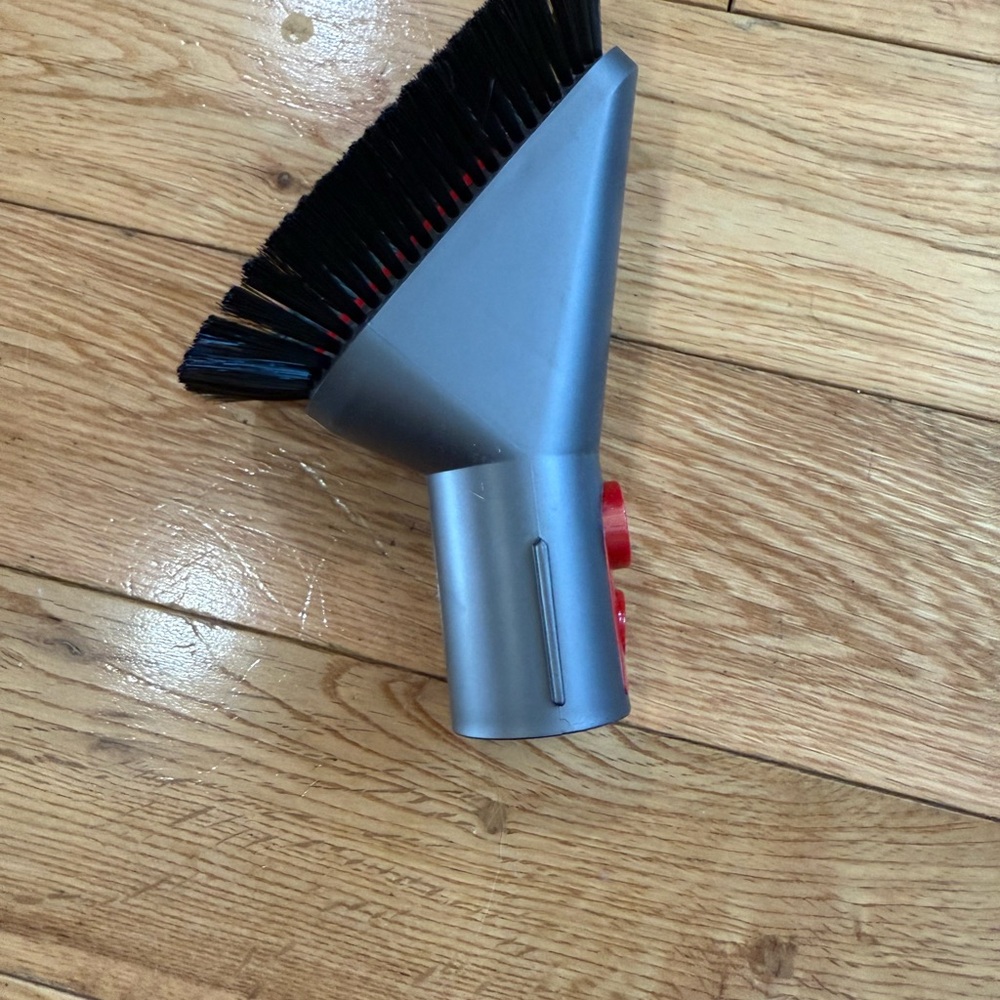Dyson Silver and Red Vacuum Brush Attachment